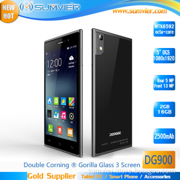 FHD IPS Glasses Back 5inch Mtk6592 Octa Core 3G Android Smart Cell Phone (DG900)